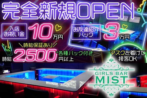 小岩ガールズバー|Girls Bar MIST(ミスト) 江戸川区南小岩 ガールズバー